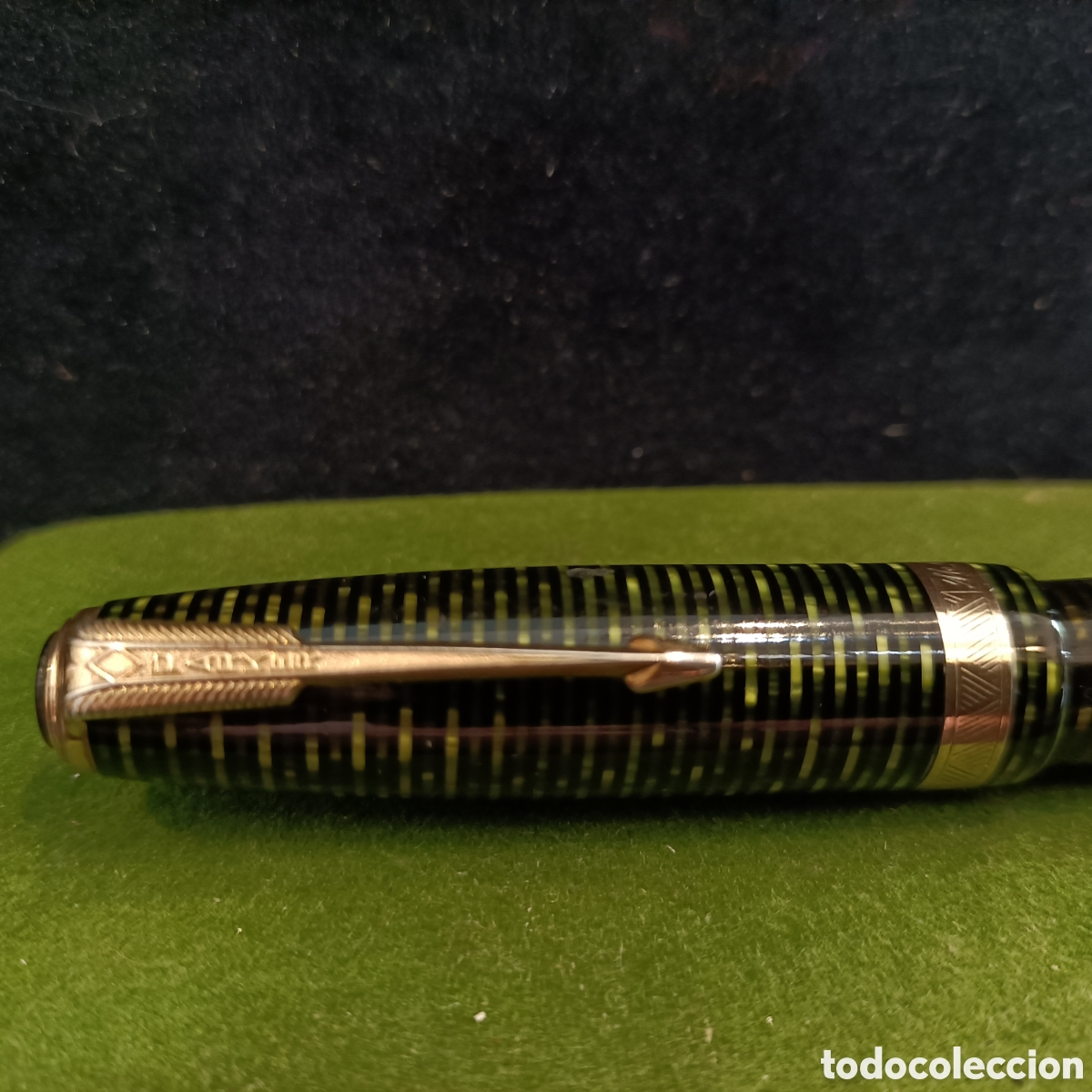 Plumas estilogr&aacute;ficas antiguas: Pluma Parker VACUMATIC. - Foto 2