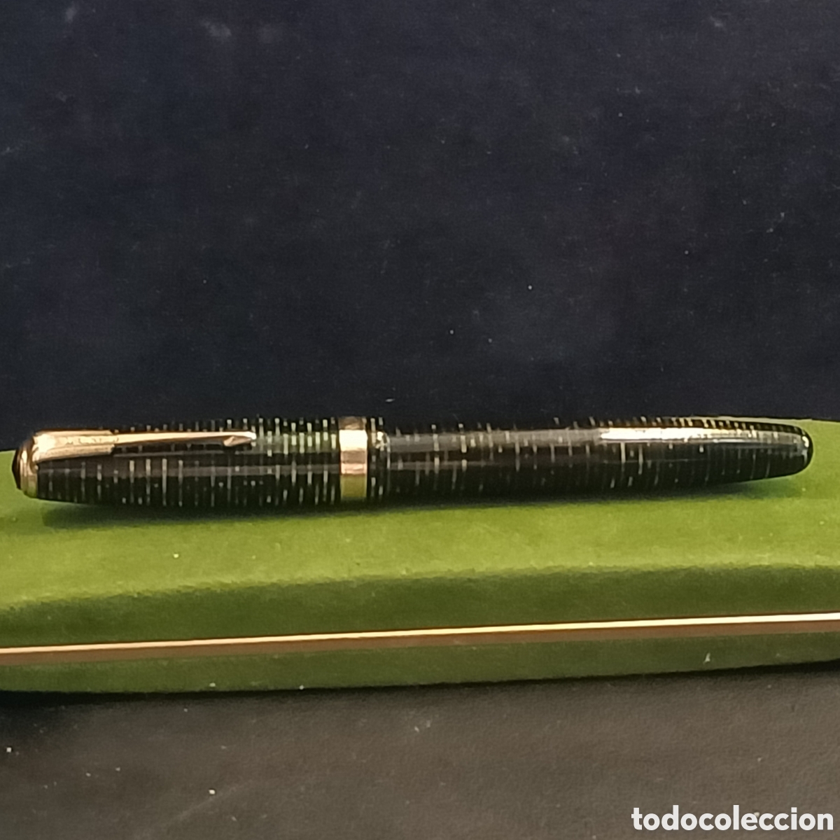 Plumas estilogr&aacute;ficas antiguas: Pluma Parker VACUMATIC.