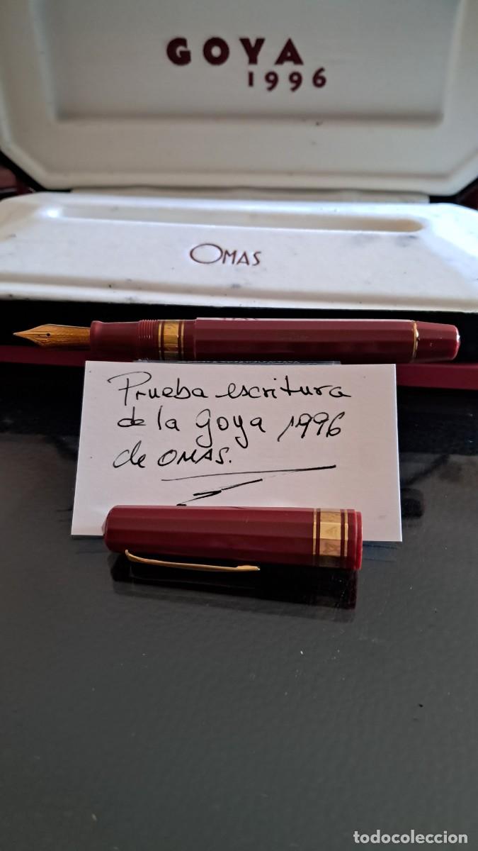 Plumas estilogr&aacute;ficas antiguas: ESTILOGRAFICA OMAS PARAGON GOYA 1996