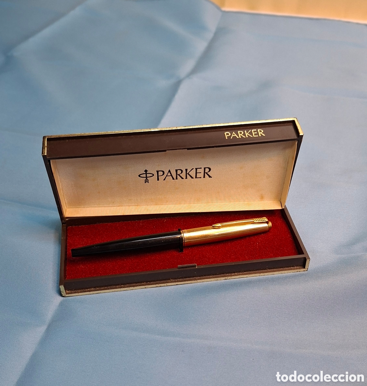 Plumas estilogr&aacute;ficas antiguas: Pluma estilogr&aacute;fica Parker 45 - Foto 4