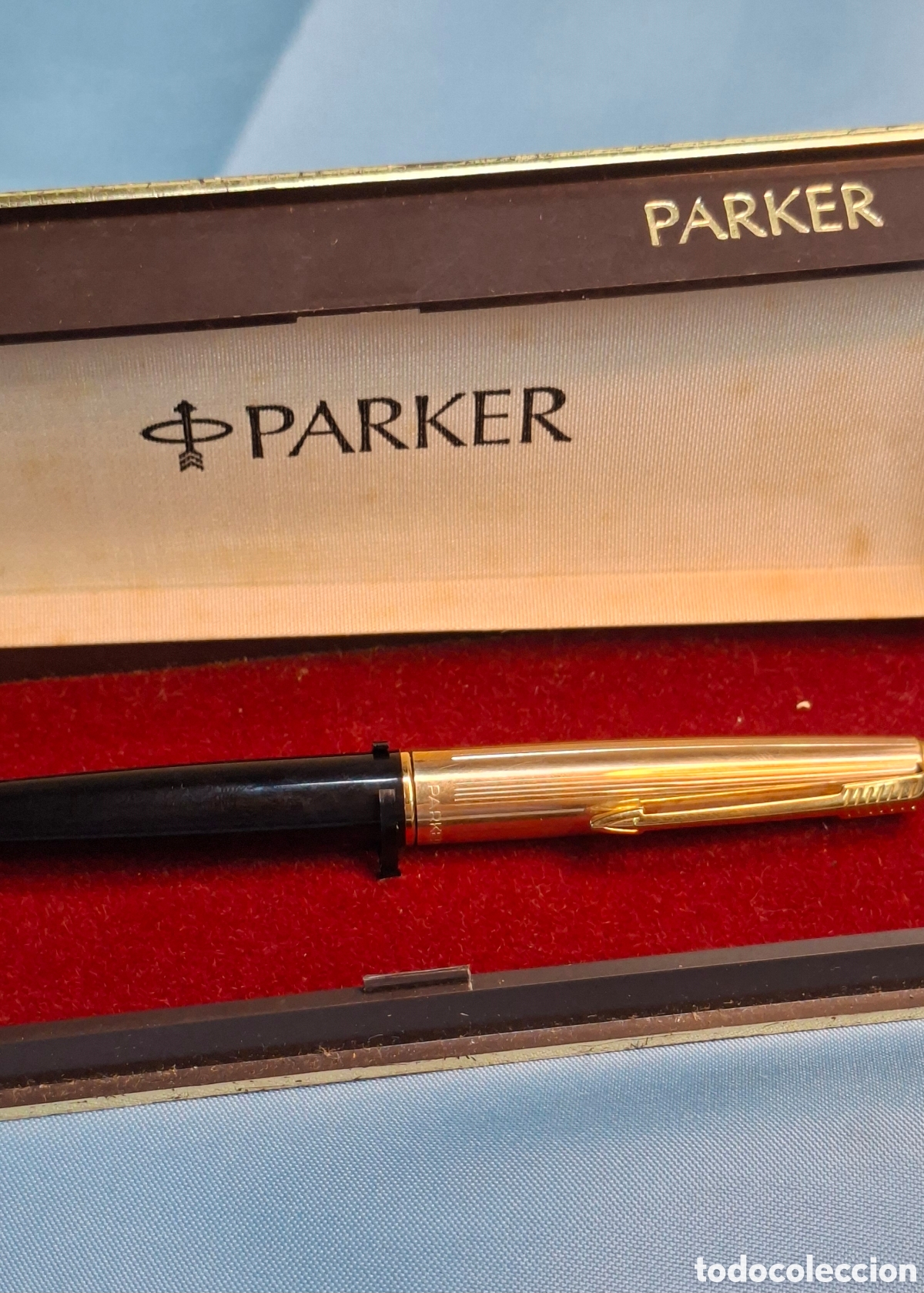 Plumas estilogr&aacute;ficas antiguas: Pluma estilogr&aacute;fica Parker 45 - Foto 10