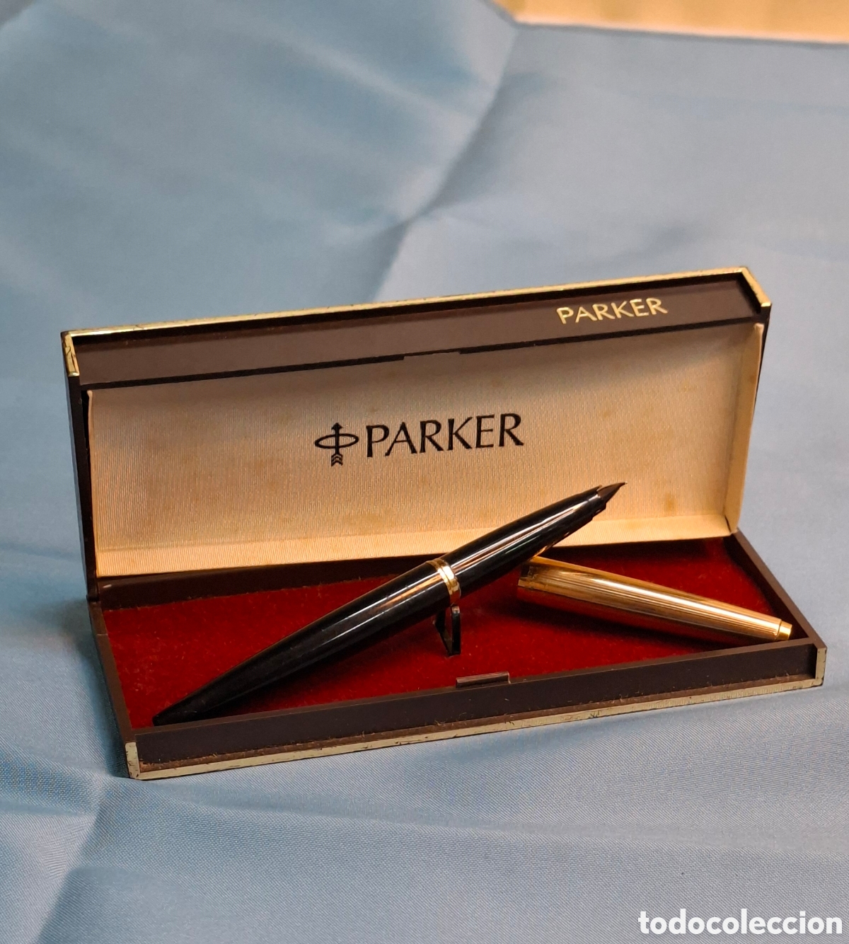 Plumas estilogr&aacute;ficas antiguas: Pluma estilogr&aacute;fica Parker 45 - Foto 1