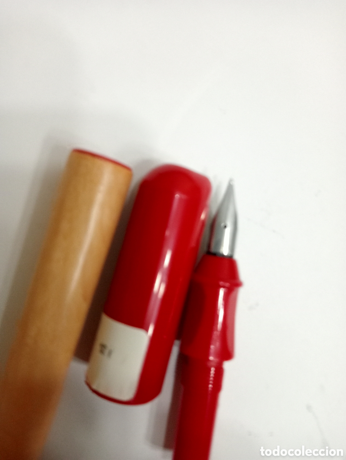 Plumas estilogr&aacute;ficas antiguas: Pluma Lamy abc escolar - Foto 3