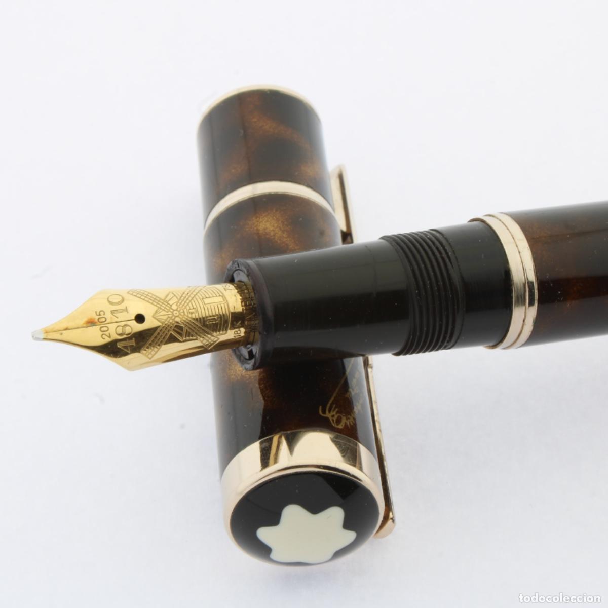 Plumas estilogr&aacute;ficas antiguas: Pluma Montblanc Miguel de Cervantes &ndash; Edici&oacute;n Limitada 09171/17000
