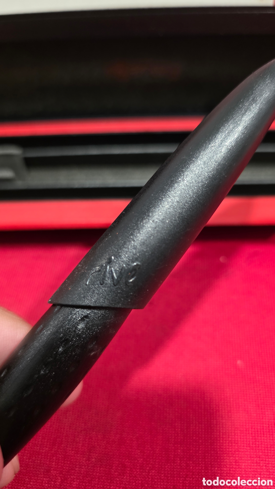 Plumas estilogr&aacute;ficas antiguas: PLUMA ROTRING RIVE (F) Negra - Foto 3