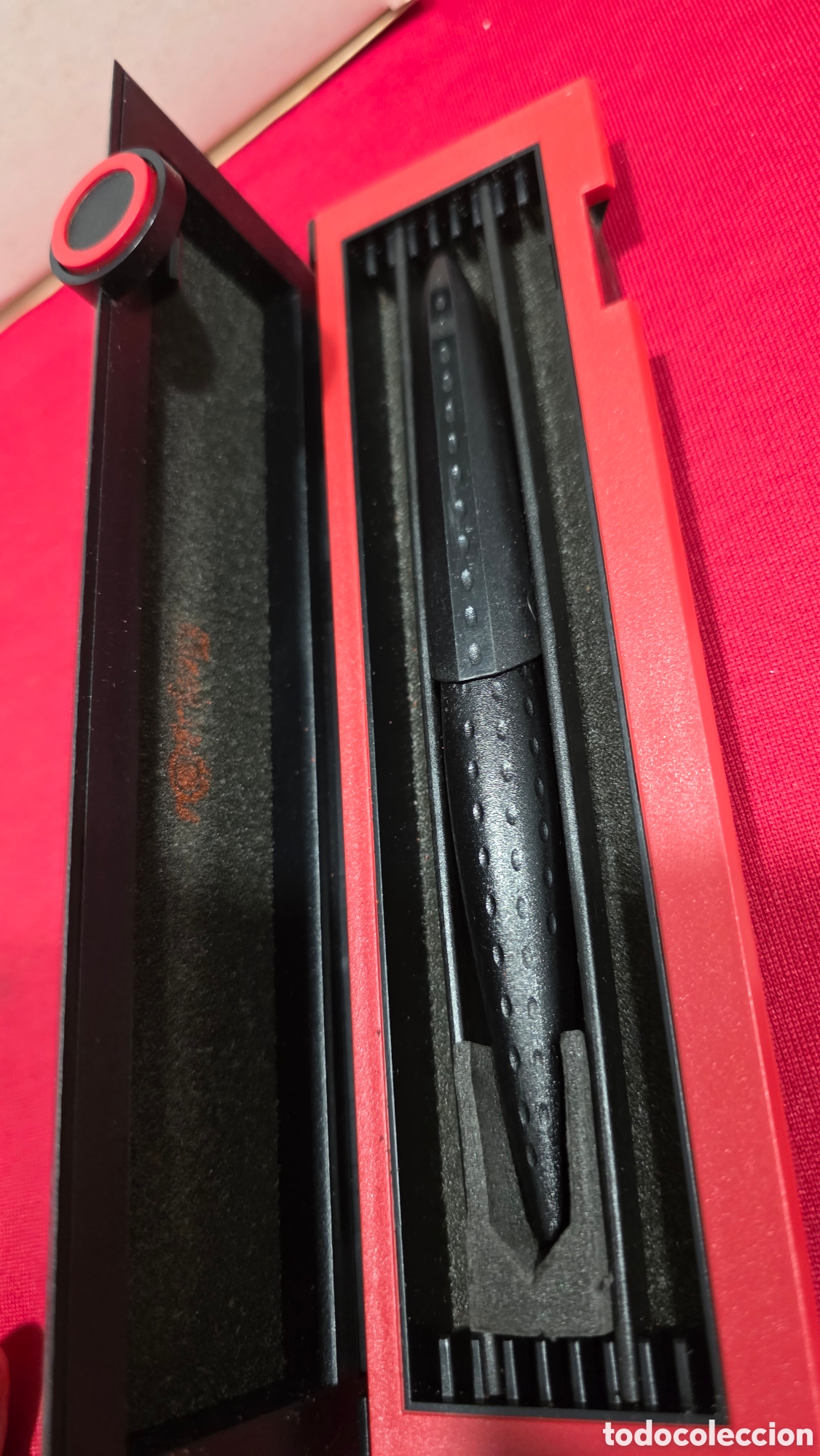 Plumas estilogr&aacute;ficas antiguas: PLUMA ROTRING RIVE (F) Negra - Foto 4