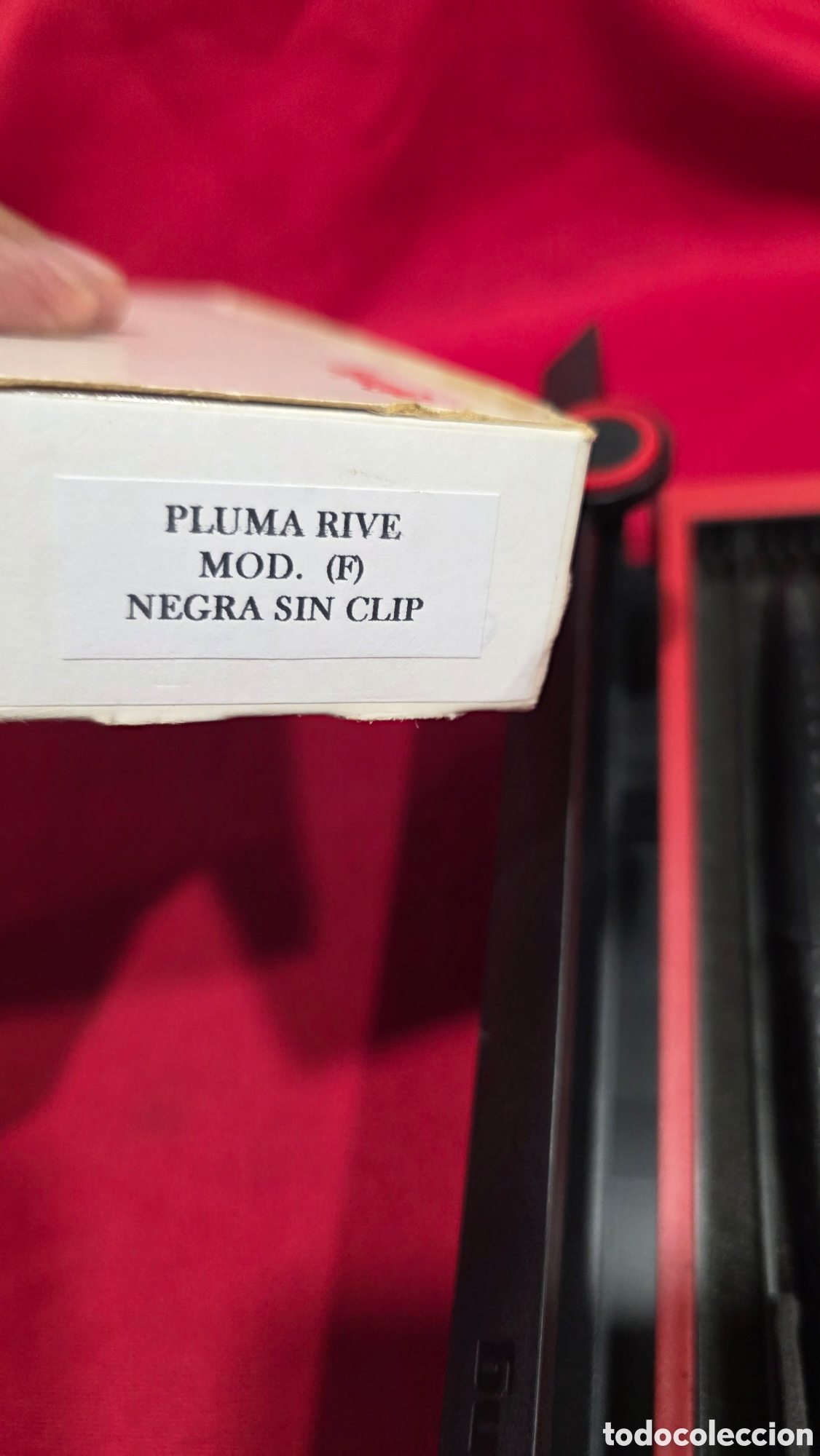 Plumas estilogr&aacute;ficas antiguas: PLUMA ROTRING RIVE (F) Negra - Foto 5