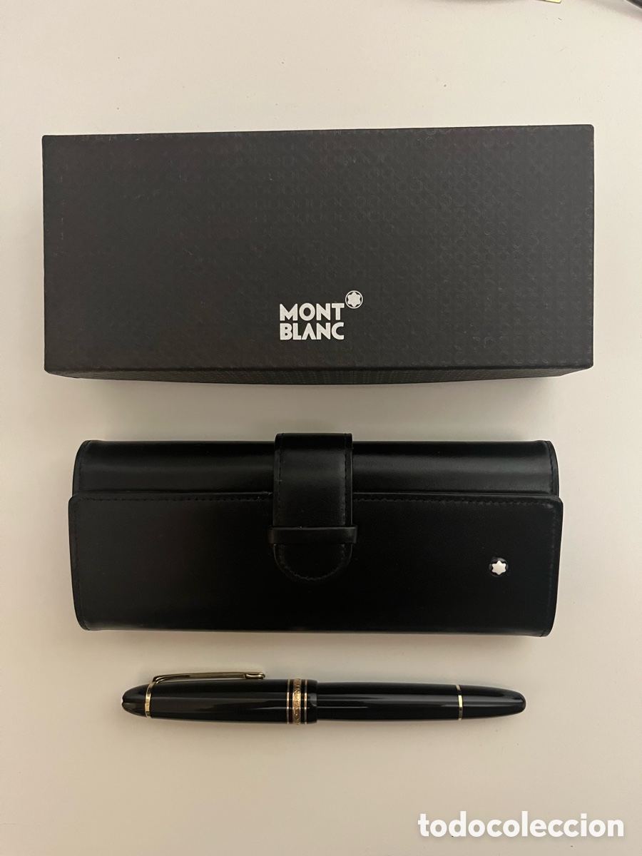 Plumas estilogr&aacute;ficas antiguas: Montblanc Meisterst&uuml;ck 147 Traveller - Set completo