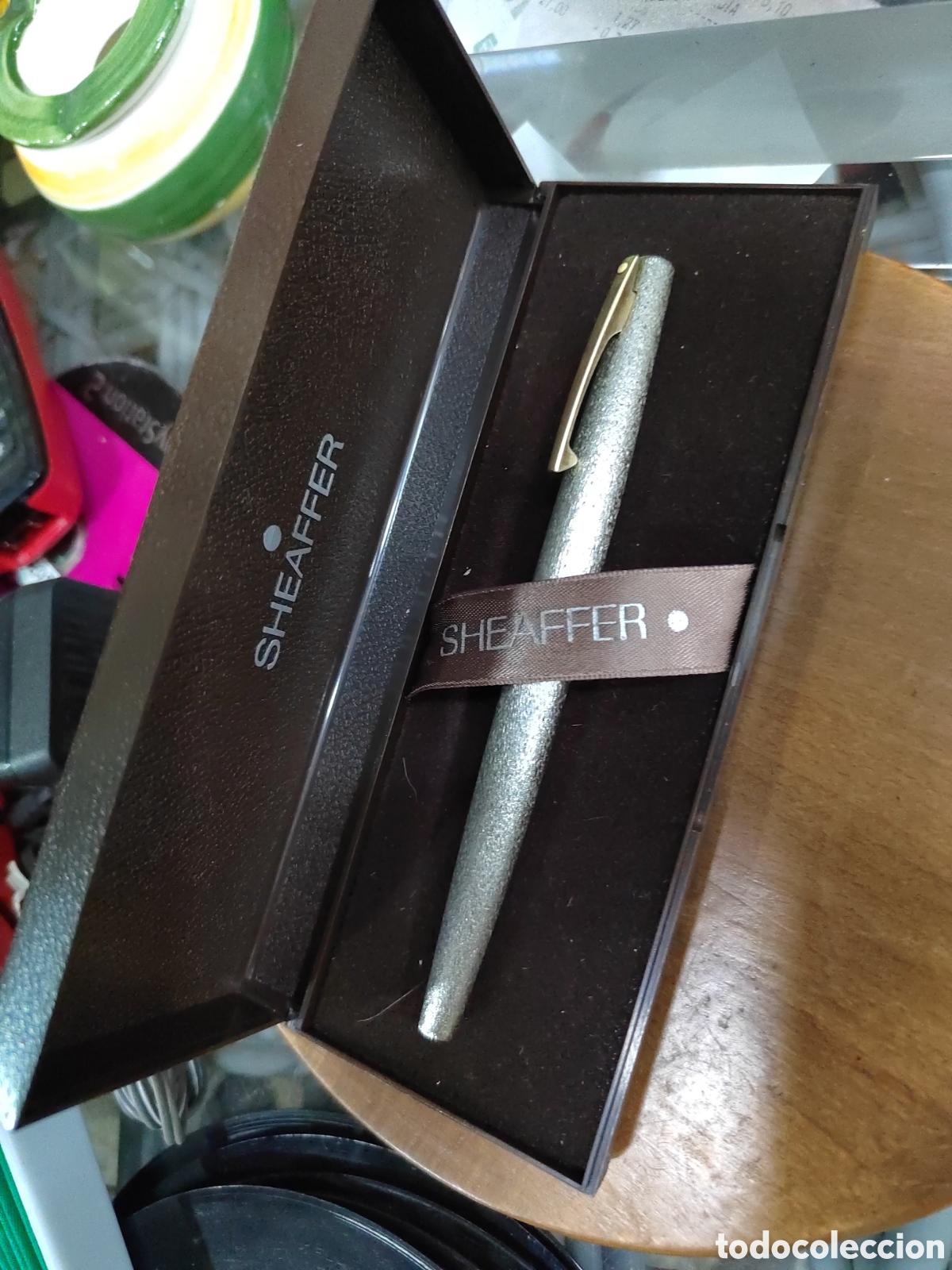 Plumas estilogr&aacute;ficas antiguas: Pluma estilogr&aacute;fica sheaffer 14k
