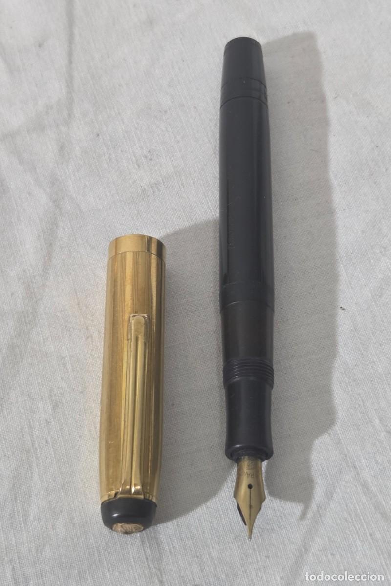 Plumas estilogr&aacute;ficas antiguas: Pluma estilogr&aacute;fica Kaweco, ba&ntilde;ada en oro