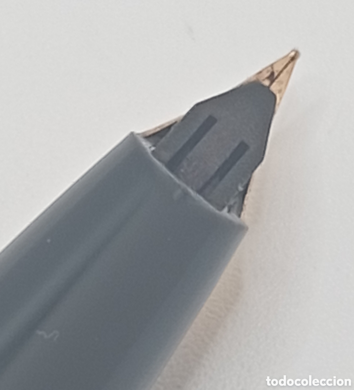 Plumas estilogr&aacute;ficas antiguas: Pluma Sheaffer electroplated USA - Foto 8