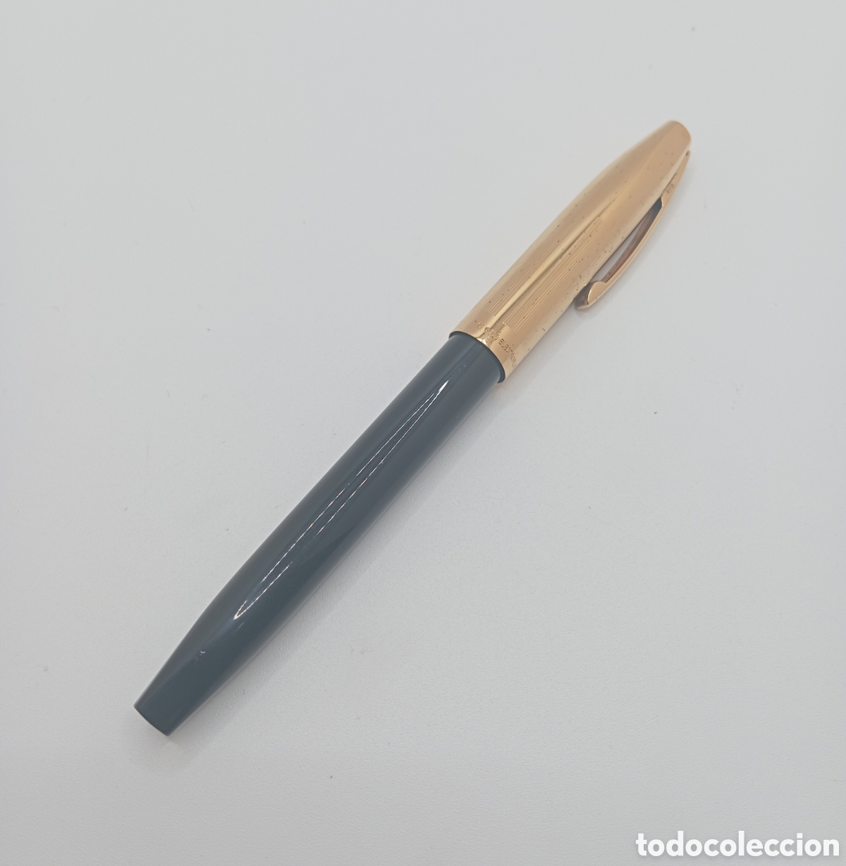 Plumas estilogr&aacute;ficas antiguas: Pluma Sheaffer electroplated USA