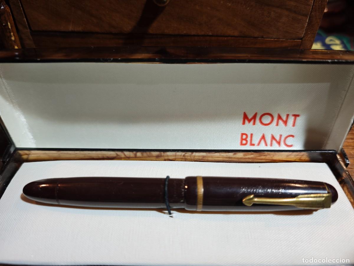 Plumas estilogr&aacute;ficas antiguas: Pluma estilogr&aacute;fica Montblanc M 344 G