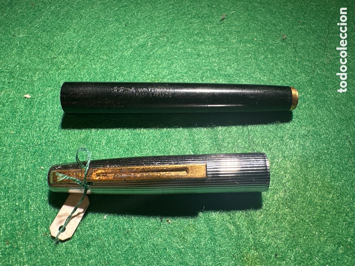 Alte F&uuml;llfederhalter: Capuch&oacute;n + cuerpo para pluma Waterman (A20)