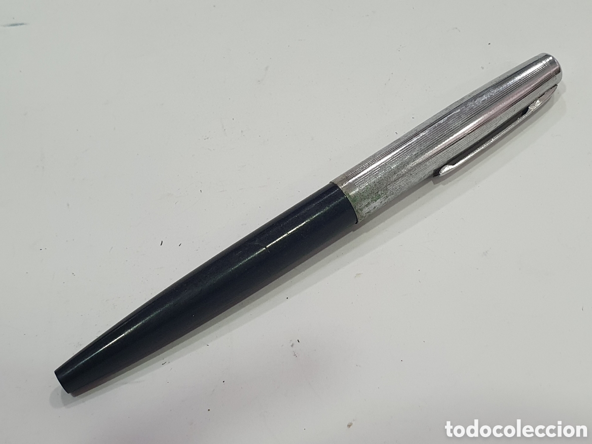 Old Fountain Pens: Estilografica vintage negra. (L89)