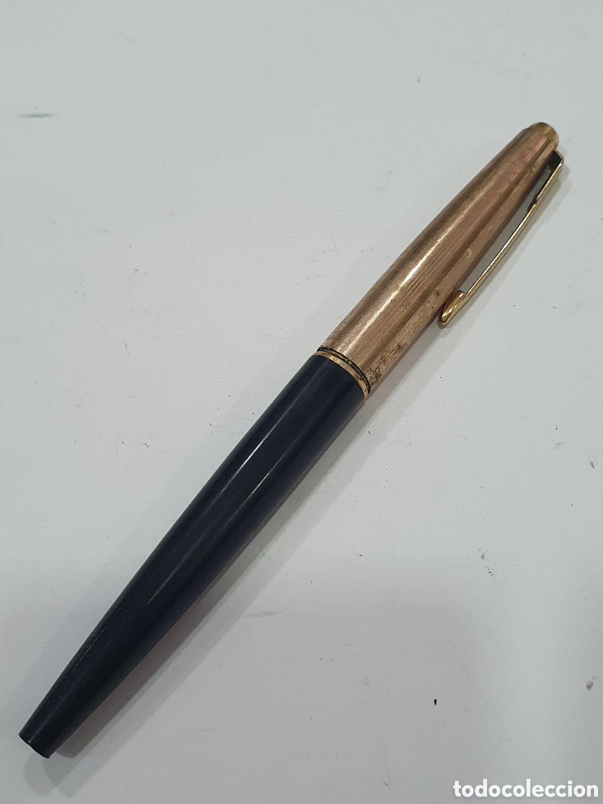 Old Fountain Pens: Estilografica Parker 45. Capuchon chapado. (L89)