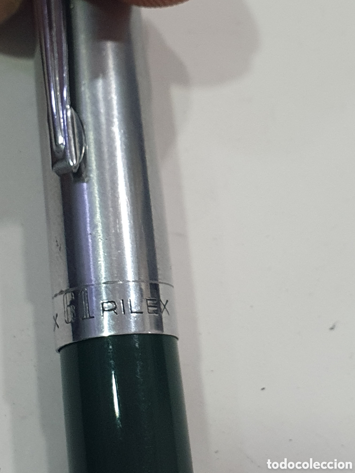 Plumas estilogr&aacute;ficas antiguas: Estilografica Rilex 61. (L89) - Foto 3