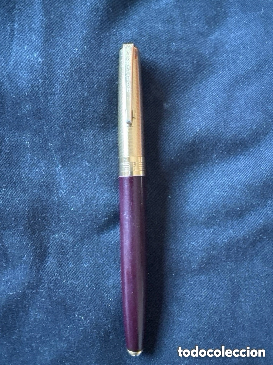 Alte F&uuml;llfederhalter: Pluma estilogr&aacute;fica Aqua Pen, USA, rara! (A15)