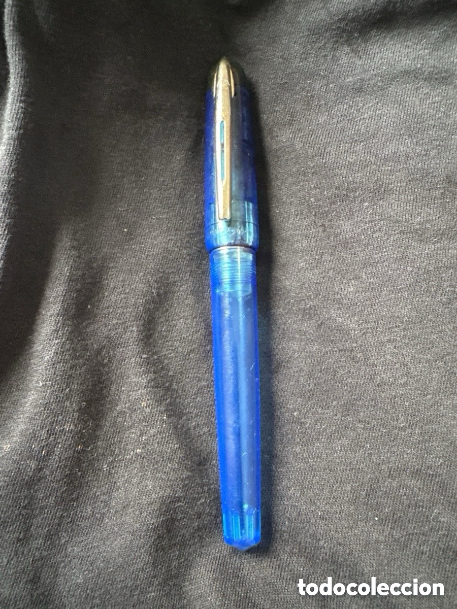 Stylos-plume anciens: Pluma Estilogr&aacute;fica Waterman Phileas Azul Transparente Fountain Pen (A5)