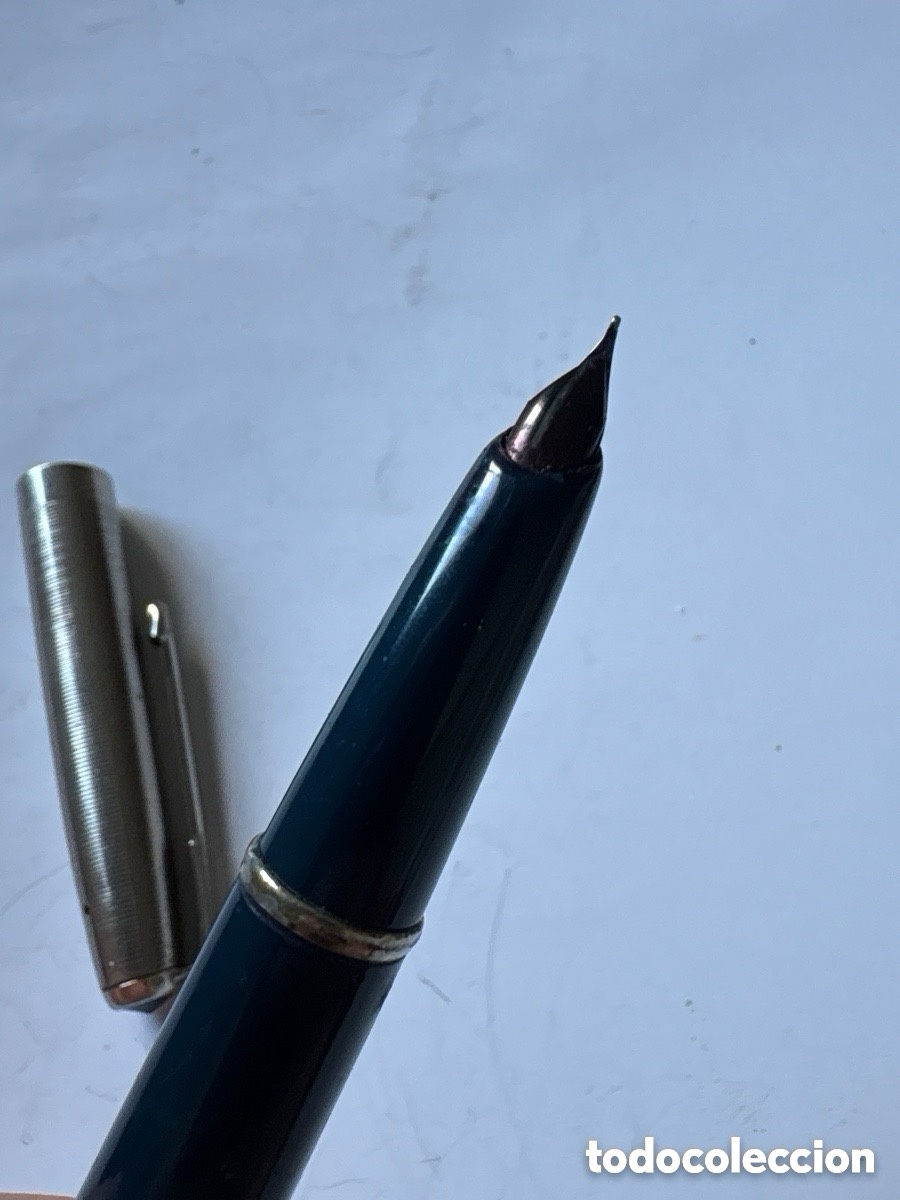 Plumas estilogr&aacute;ficas antiguas: Antigua pluma imitaci&oacute;n Parker - Foto 4