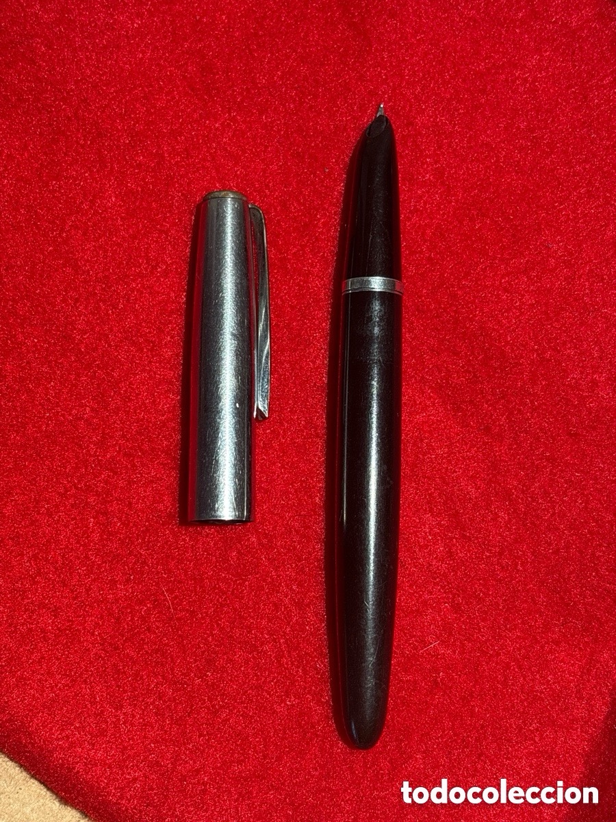 Plumas estilogr&aacute;ficas antiguas: Antigua pluma Parker (A5) - Foto 2