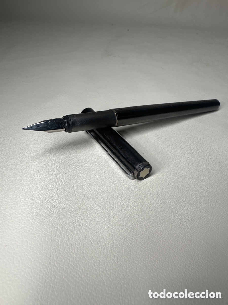 Plumas de tinta permanente antigas: Pluma Montblanc en buen estado