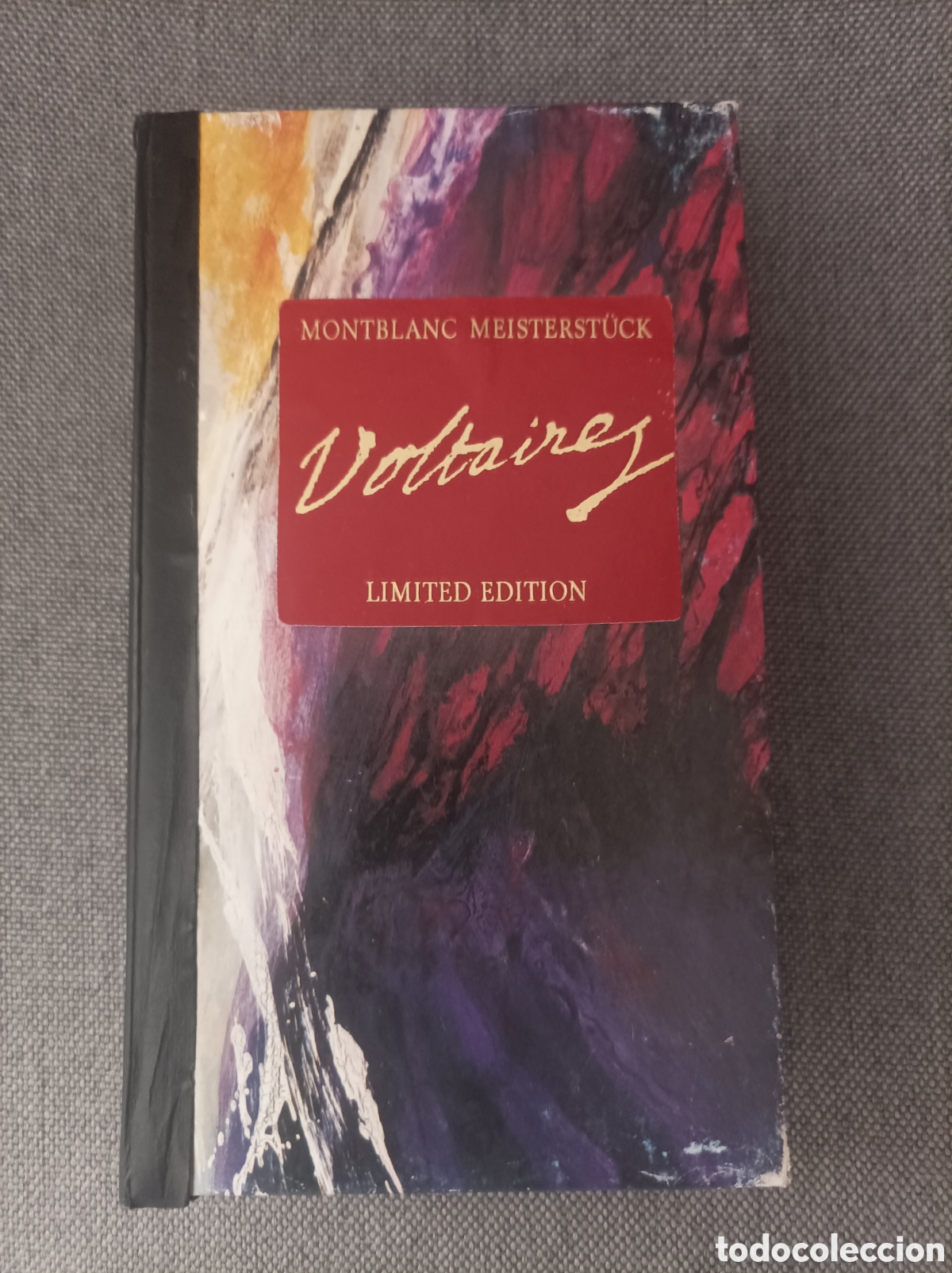 Plumas estilogr&aacute;ficas antiguas: Montblanc Meisterst&uuml;ck Writers Limited Edition Voltaire 1995 ( caja vac&iacute;a )