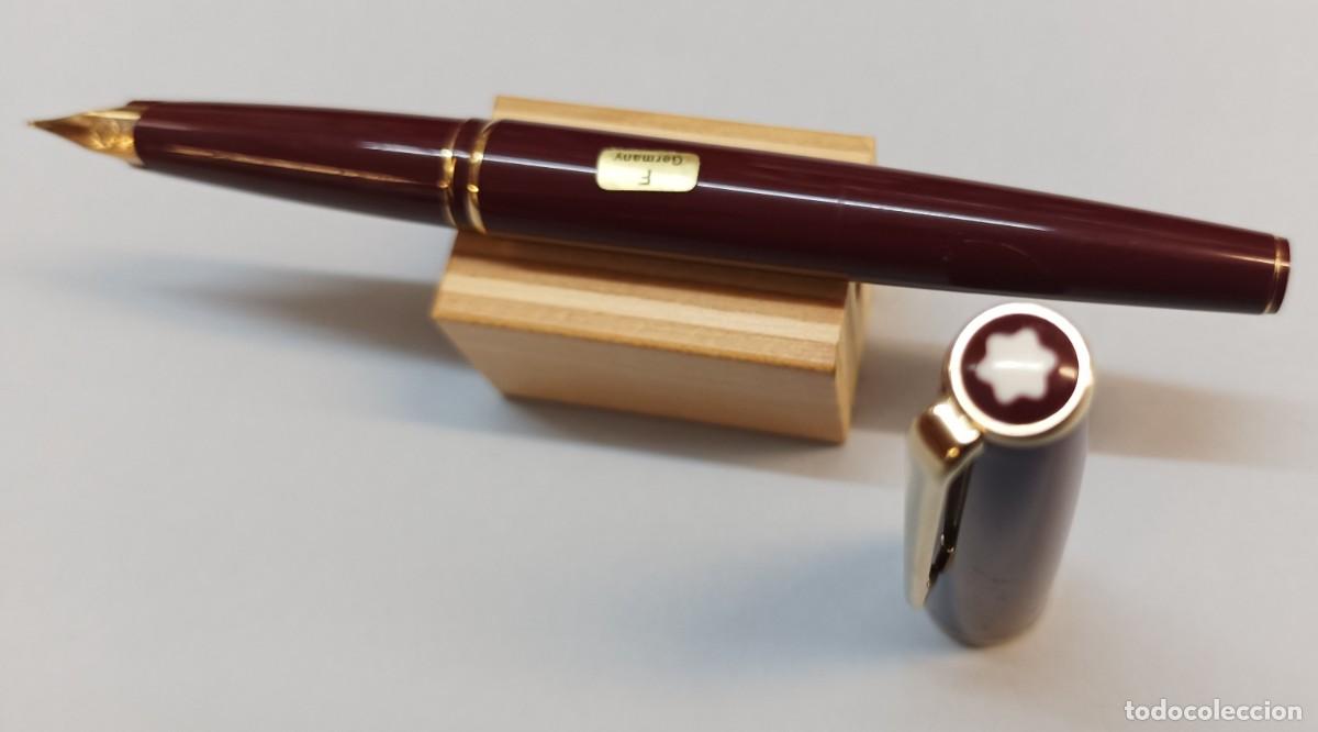 Plumas estilogr&aacute;ficas antiguas: Pluma estilogr&aacute;fica MONTBLANC - Foto 3