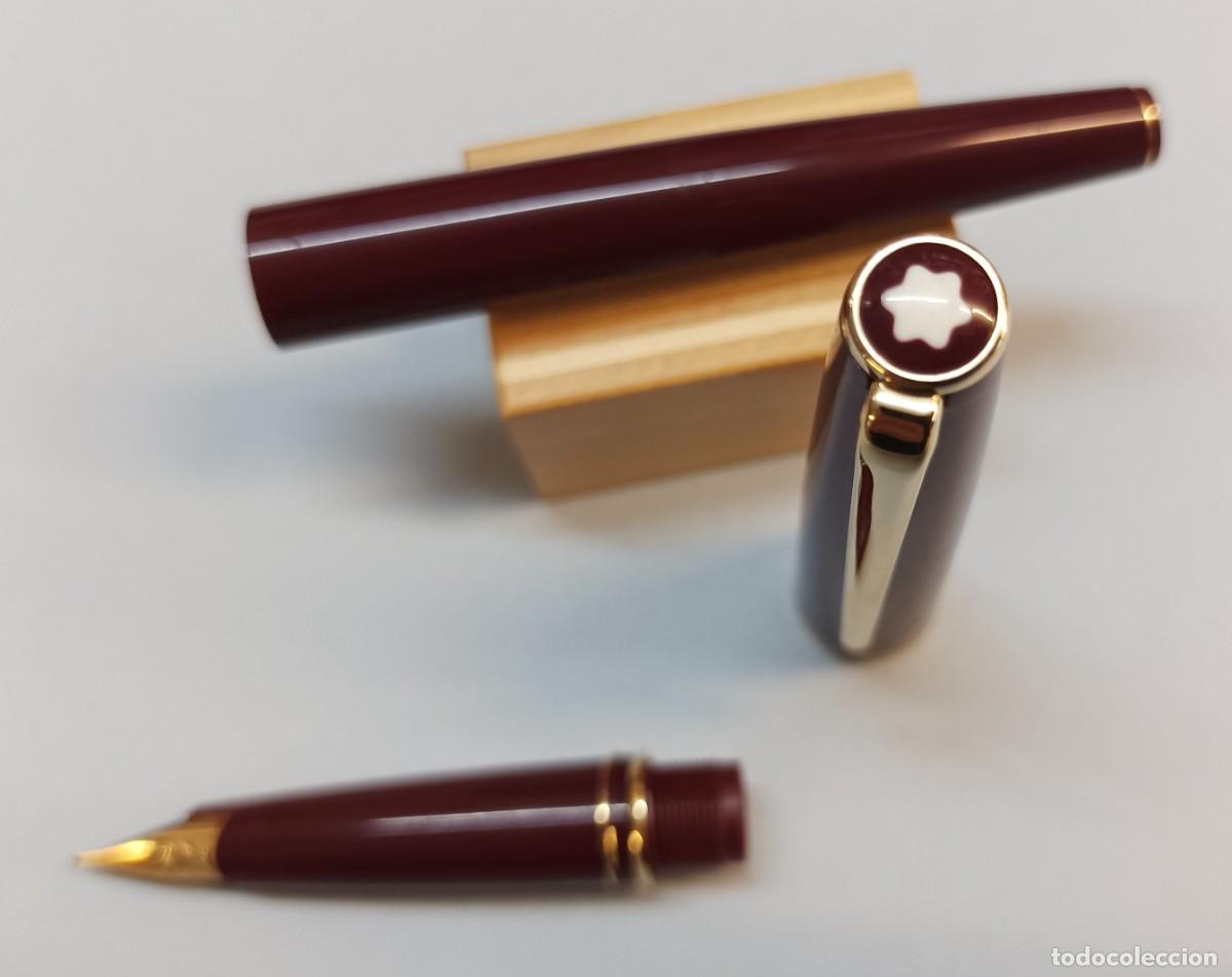 Plumas estilogr&aacute;ficas antiguas: Pluma estilogr&aacute;fica MONTBLANC - Foto 5