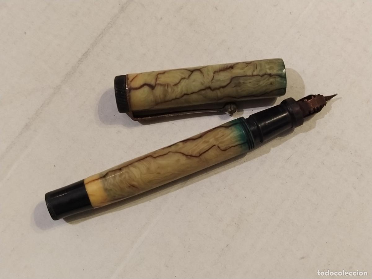 Plumas de tinta permanente antigas: PLUMA ANTIGUA - RONA GRABADO -VER FOTOS