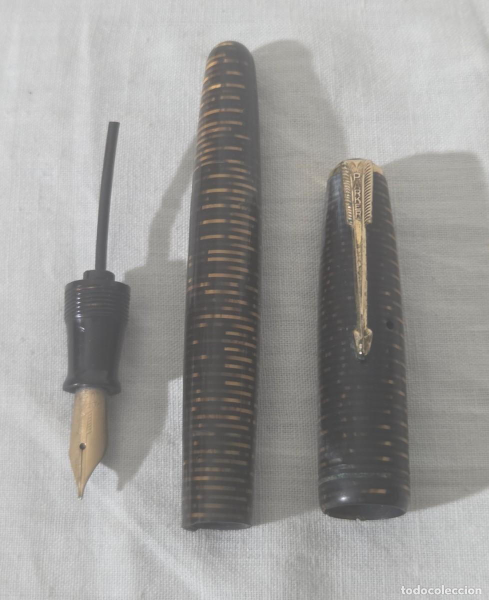 Plumas estilogr&aacute;ficas antiguas: Pluma Parker Vacumatic para reparar