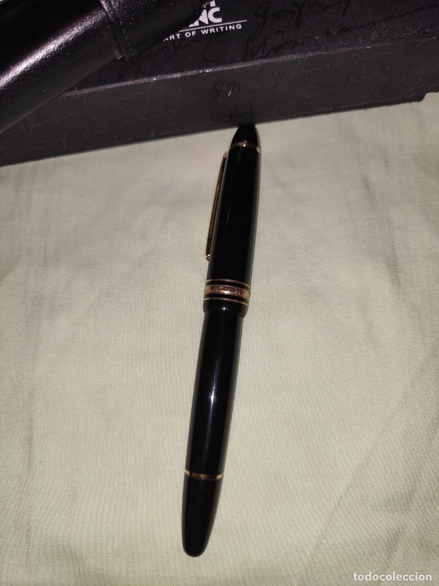 Plumas estilogr&aacute;ficas antiguas: Pluma Montblanc Meisterstuck mLegrand Traveller M147