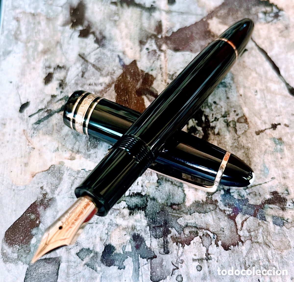 Plumas estilogr&aacute;ficas antiguas: MONTBLANC 146 W- Germany 1980&rsquo;S