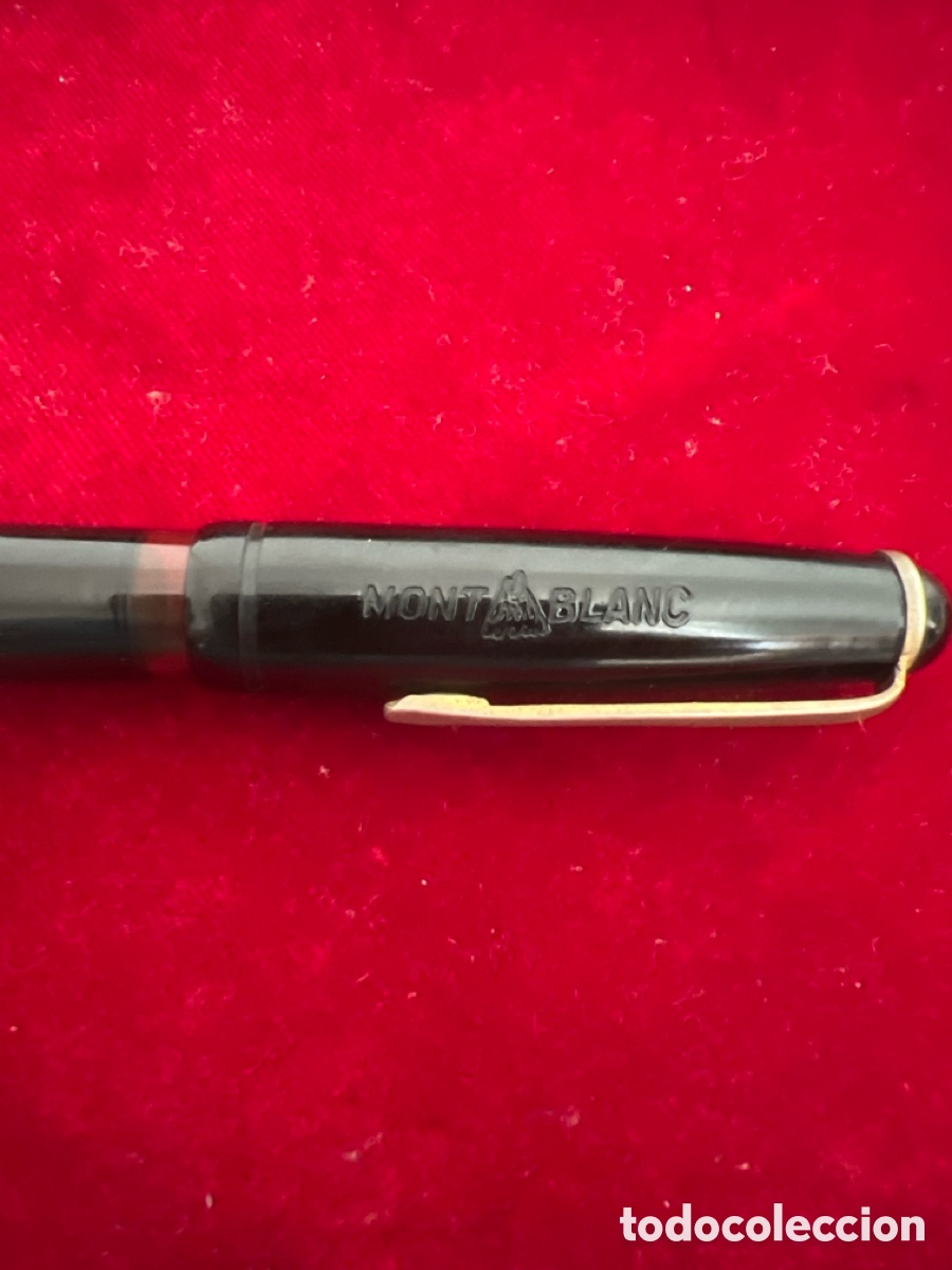 Plumas estilogr&aacute;ficas antiguas: MONTBLANC 45 .Plumin de oro 14cts - Foto 3