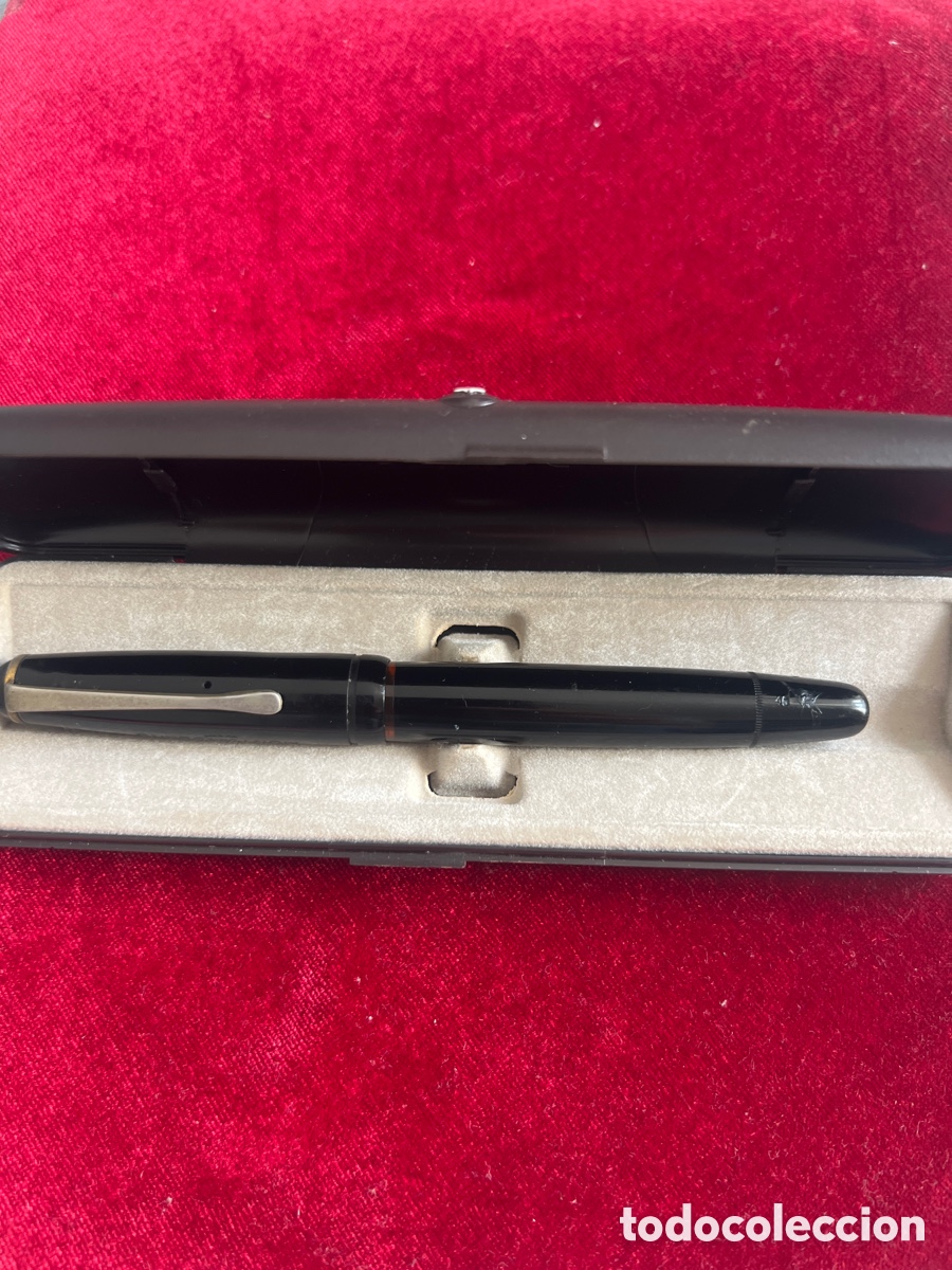 Plumas estilogr&aacute;ficas antiguas: MONTBLANC 45 .Plumin de oro 14cts - Foto 6