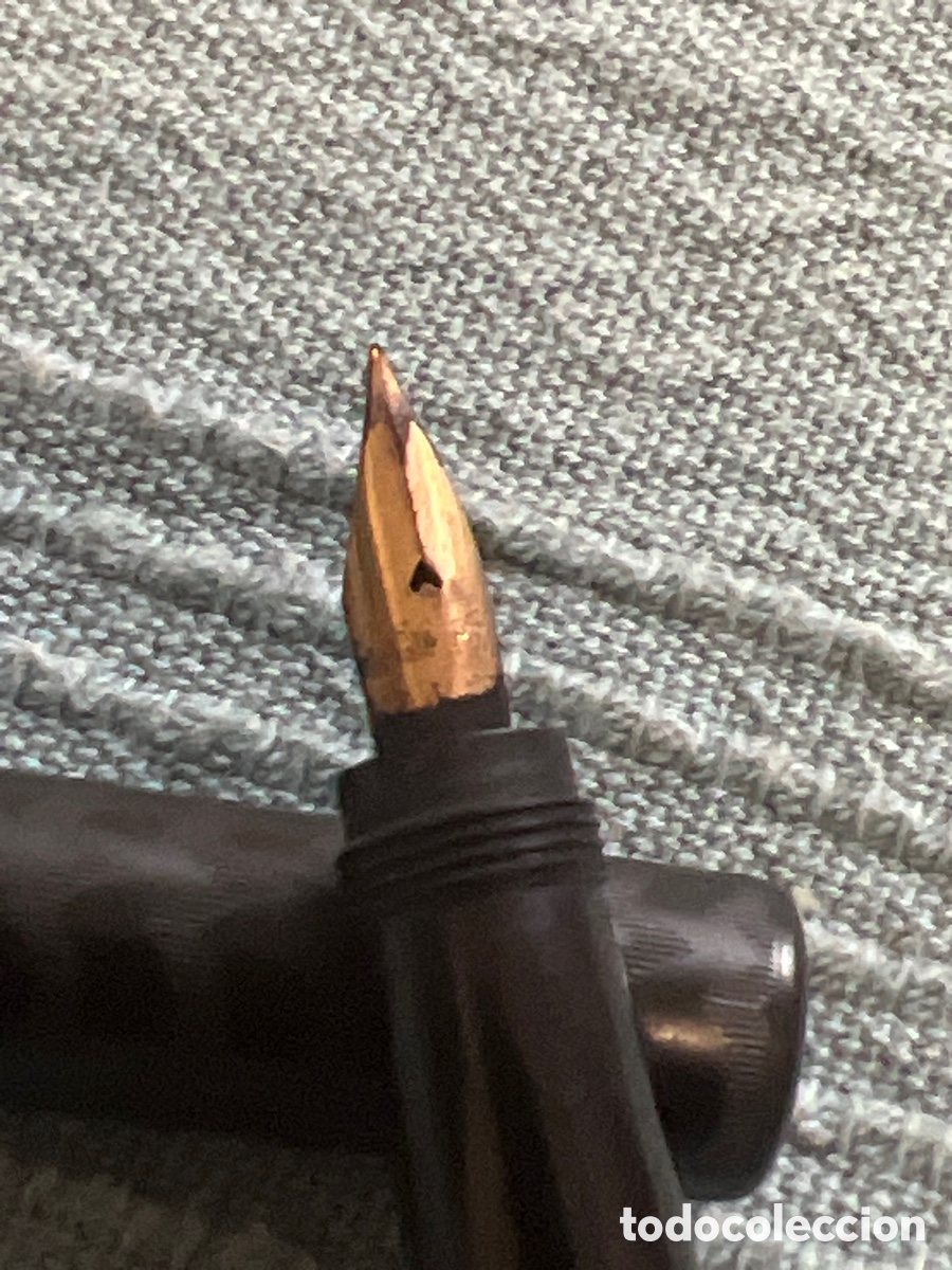 Plumas estilogr&aacute;ficas antiguas: COLD PEN .Plumin oro 14 cts - Foto 2
