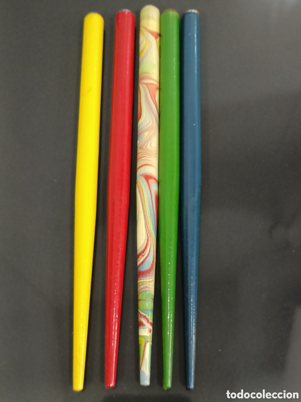 Plumas estilogr&aacute;ficas antiguas: A&ntilde;os 70/80 vintage Plumillas de madera