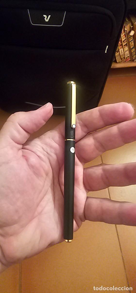Plumas estilogr&aacute;ficas antiguas: Pluma montblanc noblesse con caja original