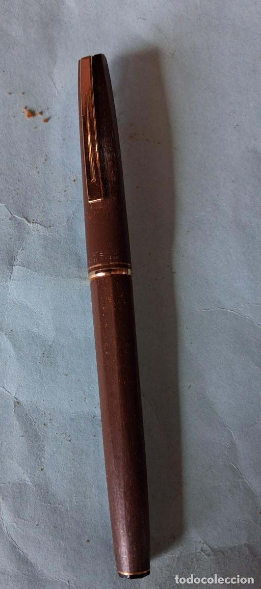 Plumas estilogr&aacute;ficas antiguas: Pluma estilografica Waterman made in France a&ntilde;os 70