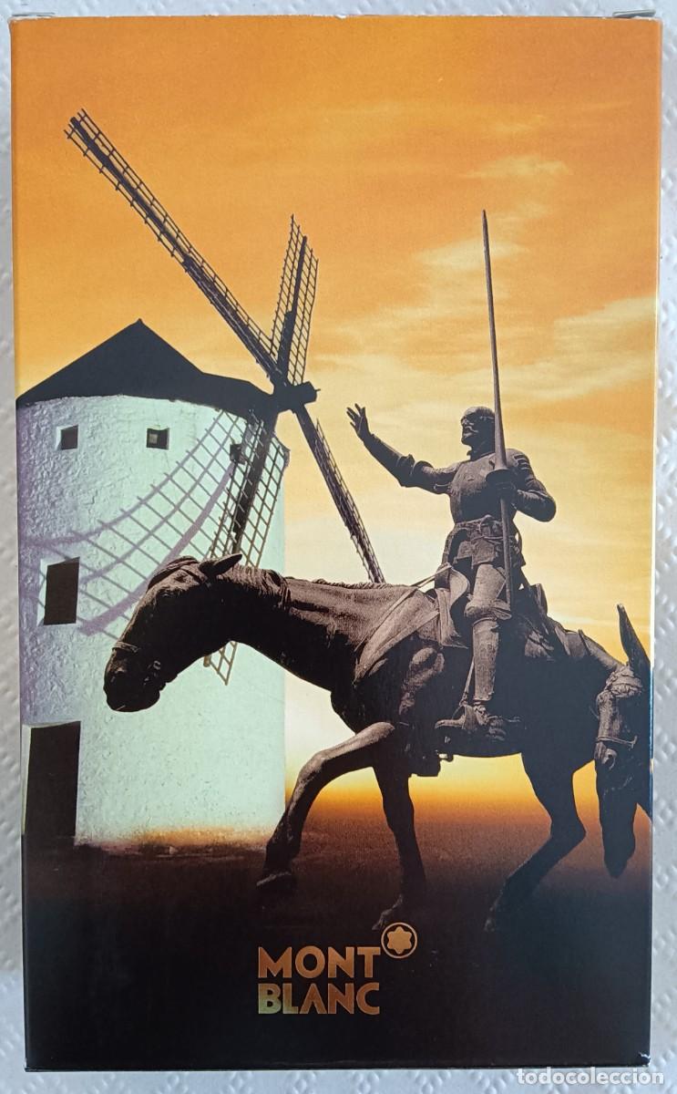 Plumas estilogr&aacute;ficas antiguas: ESTILOGR&Aacute;FICA MONTBLANC MIGUEL DE CERVANTES, SIN USAR.