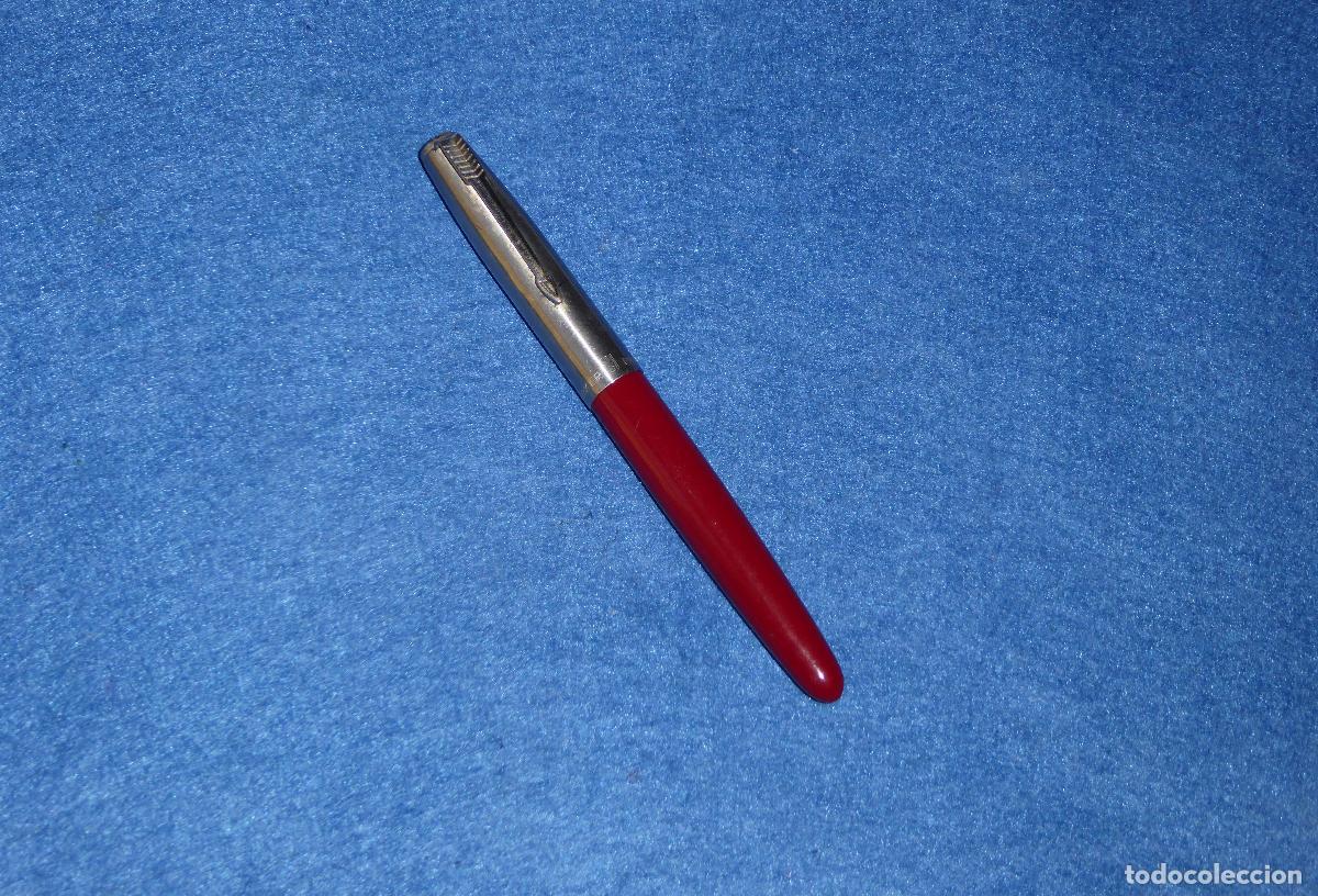 Plumas estilogr&aacute;ficas antiguas: PLUMA ESTILOGRAFICA PARKER 21 SUPER - BURDEOS