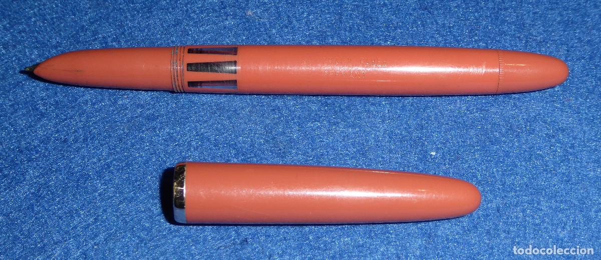 Plumas estilogr&aacute;ficas antiguas: LOTE DE 9 PLUMAS CON DEFECTOS E INCOMPLETAS - Foto 11