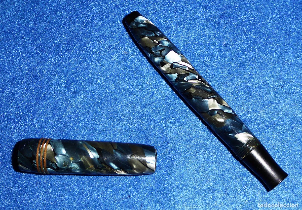 Plumas estilogr&aacute;ficas antiguas: LOTE DE 9 PLUMAS CON DEFECTOS E INCOMPLETAS - Foto 19