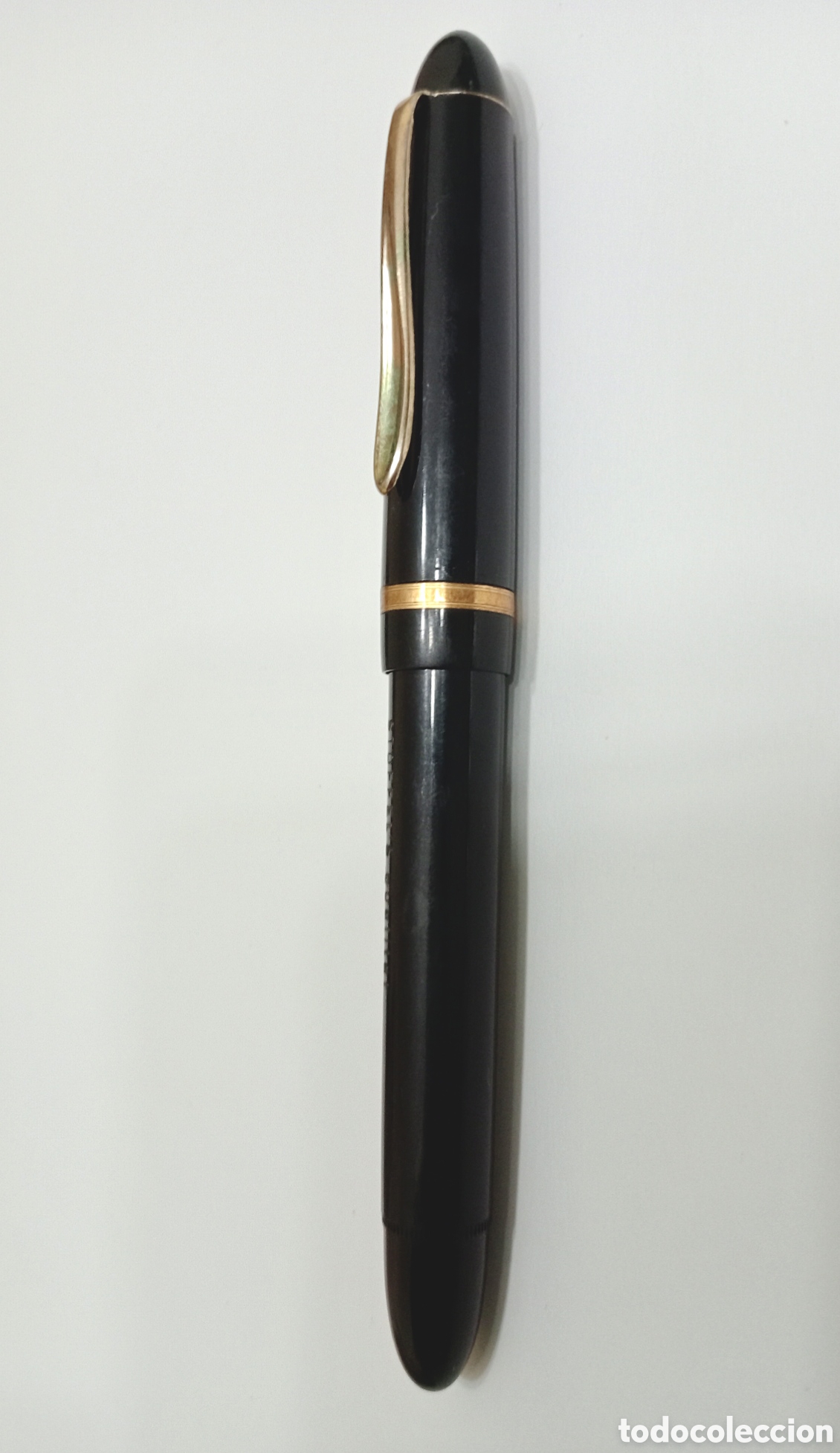 Plumas estilogr&aacute;ficas antiguas: Pluma estilografica de piston