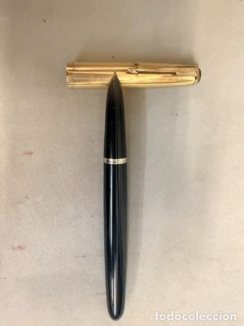 Plumas estilogr&aacute;ficas antiguas: PARKER 51 / VACUNATIC? JM-025 - Foto 3