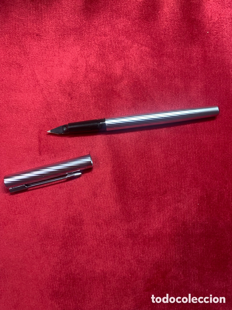 Plumas estilogr&aacute;ficas antiguas: Pluma Estilogr&aacute;fica Waterman &rdquo;Torsade / Twist&rdquo; &ndash; Made in France (Vintage)
