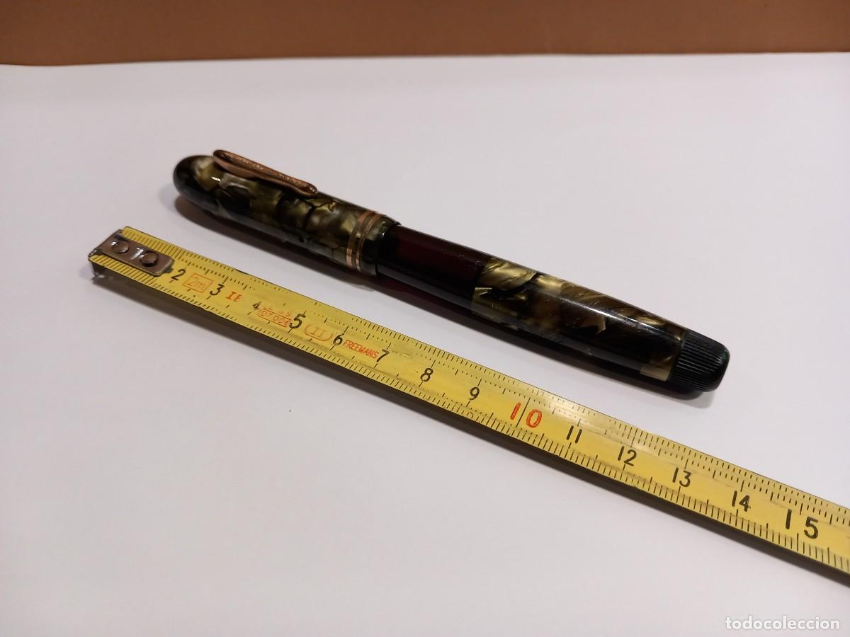 Plumas estilogr&aacute;ficas antiguas: CONKLIN TOLEDO U.S.A. PLUMA ESTILOGR&Aacute;FICA CON PLUM&Iacute;N DE ORO (G)
