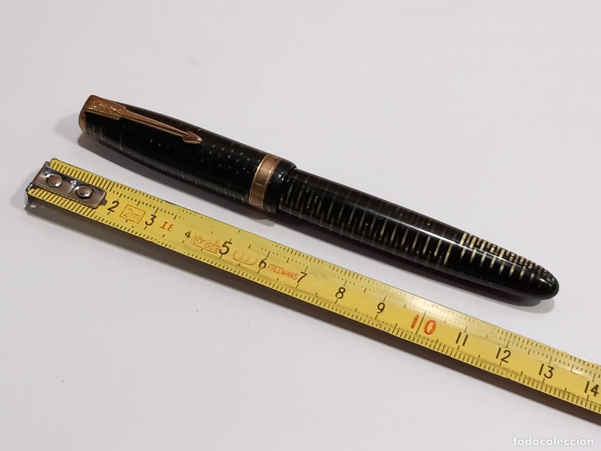 Plumas estilogr&aacute;ficas antiguas: PARKER CANADA VACUMATIC 53 PLUMA ESTILOGR&Aacute;FICA CON PLUM&Iacute;N DE ORO 14 K (G)