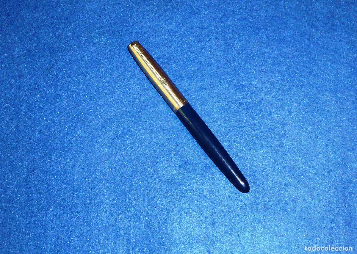Old Fountain Pens: ANTIGUA PLUMA ESTILOGRAFICA PARKER 21 SUPER - AZUL