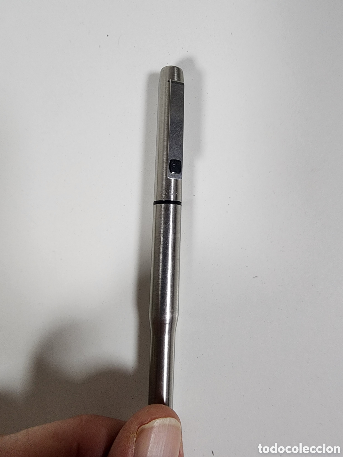 Plumas estilogr&aacute;ficas antiguas: Pluma Parker 25 cuerpo acero/